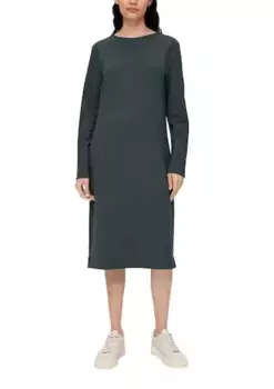 Элегантное платье-рубашка S.Oliver, хаки