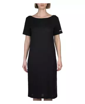 Элегантное платье с разрезом сзади Hinnominate, черный