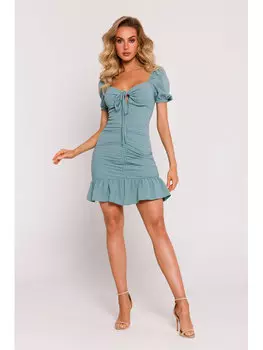 Элегантное платье щедрого кроя Made Of Emotion, синий