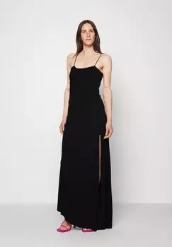 Элегантное платье Scintilla Interlock Crep Dress Pinko, черный