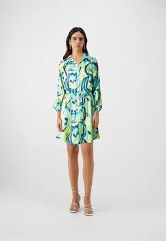 Элегантное платье Slipknot Dress MARCIANO BY GUESS, зеленое