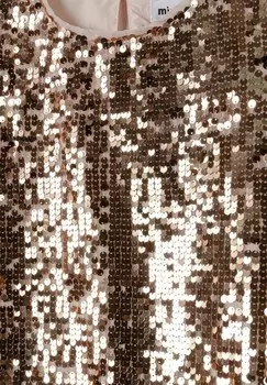 Элегантное платье SPARKLE SEQUIN SLEEVELESS MINOTI, роза