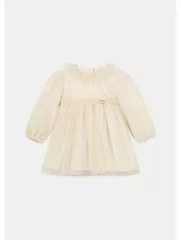 Элегантное платье стандартного кроя Mayoral, экрю