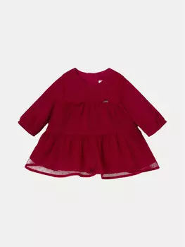 Элегантное платье стандартного кроя Mayoral, красный