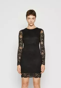Элегантное платье Vmsara Short Dress Vero Moda, черный