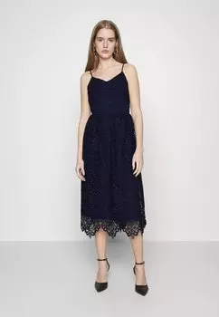 Элегантное платье YAS, синий