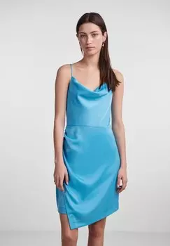 Элегантное платье YAS, синий