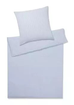 Элегантное постельное белье 7013 Челси I размер 40х80 135х200 см I цвет 23 голубой I чистый хлопок Elegante