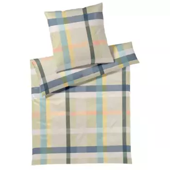 Элегантное постельное белье «Carree», приятное к коже Elegante, цвет Pistazie