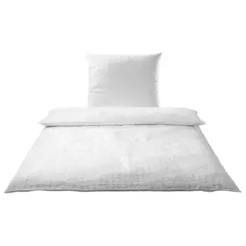 Элегантное постельное белье «Челси», ткань из сирсакера Elegante, белый