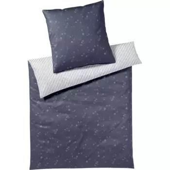 Элегантное постельное белье «Fleurs», приятное на ощупь Elegante, цвет indigo