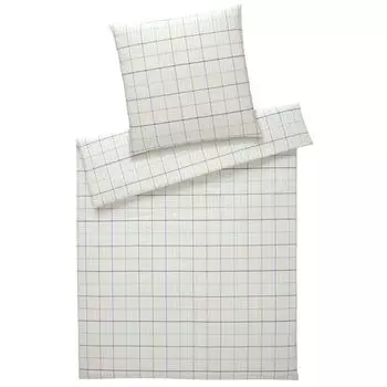 Элегантное постельное белье из хлопчатобумажной ткани Trondheim multi blue 135x200 см + 80x80 см Elegante