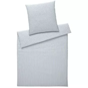 Элегантное постельное белье из жатого хлопка Vimmerby 155х220 см + 40х80 см небесно-голубой Elegante