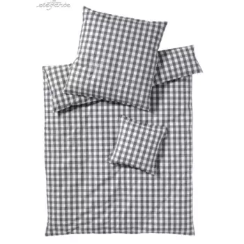 Элегантное постельное белье «Квадро», приятное к коже Elegante, цвет silberfarben