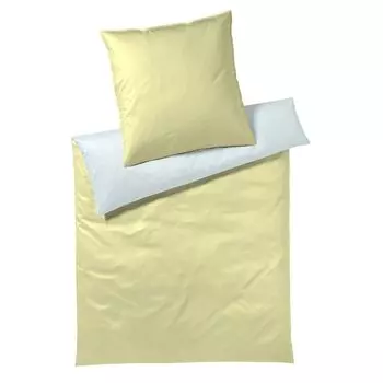 Элегантное постельное белье Mako из батиста Softie цвет Sun размер 155х220+80х80см Elegante
