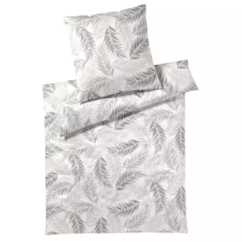 Элегантное постельное белье «Пальма», приятное к коже Elegante, цвет Natur
