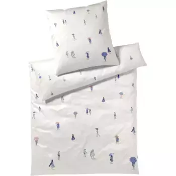 Элегантное постельное белье «Прогулка», приятное ощущение на коже Elegante, цвет Nebel