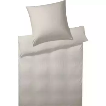 Элегантное постельное белье Solid Stripe, приятное на ощупь Elegante, цвет sand