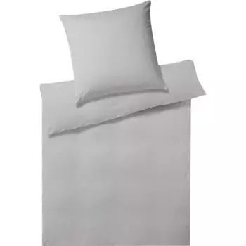 Элегантное постельное белье Solid Stripe, приятное на ощупь Elegante, серый