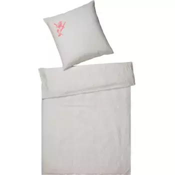 Элегантное постельное белье Zaunknig, приятное ощущение на коже Elegante, цвет kreide