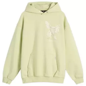 Элегантность в движении худи Represent, цвет matcha