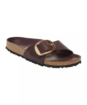 Элегантные босоножки бордового цвета Birkenstock, красный