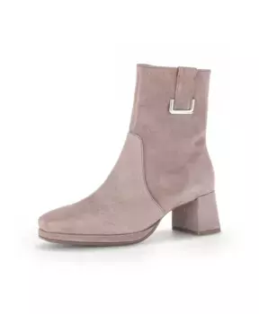 Элегантные ботильоны из замши Gabor, розовый