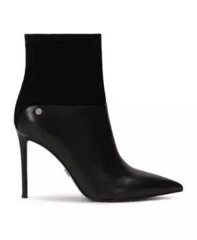Элегантные ботильоны на тонкой шпильке. Kazar, черный