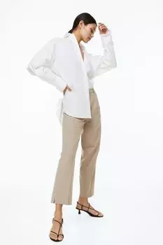 Элегантные брюки H&amp;M, бежевый