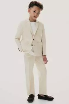 Элегантные брюки H&M, бежевый