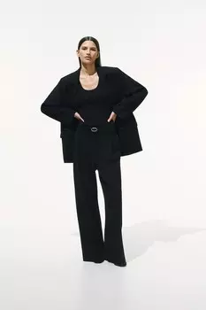 Элегантные брюки H&M, черный