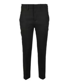 Элегантные брюки из смесовой шерсти Dondup, зеленый