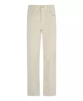 Элегантные брюки молочно- AW24 Hand Picked, белый