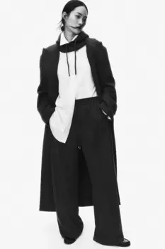 Элегантные брюки на кулиске H&M, серый