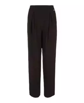 Элегантные брюки с микрорисунком Armani Exchange, черный