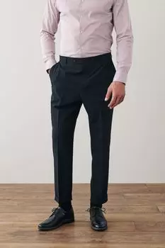 Элегантные брюки стрейч Next, черный