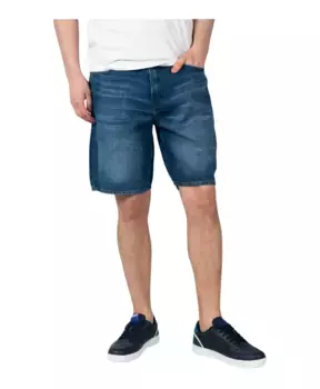 Элегантные льняные шорты Guess, синий