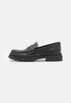 Элегантные лоферы Cooper Loafer Coach, черный
