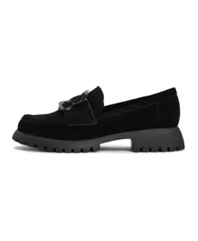 Элегантные лоферы на платформе Cesare Gaspari, черный