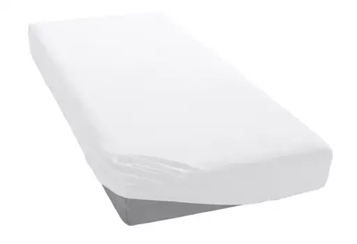 Элегантные приталенные простыни "Мако-Джерси", высокое качество с содержанием эластана Elegante 180-200х200-220 см, 1 шт., белый