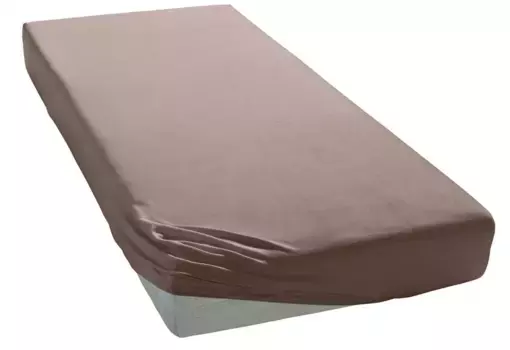 Элегантные приталенные простыни "Уни крученый трикотаж" из высококачественной пряжи Elegante 180-200х200-220 см, 1 шт., цвет basalt