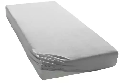 Элегантные приталенные простыни "Уни крученый трикотаж" из высококачественной пряжи Elegante 180-200х200-220 см, 1 шт., цвет platinfarben