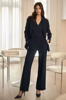 Элегантные широкие брюки Lipsy, синий