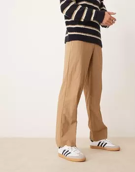 Элегантные широкие брюки с завышенной талией ASOS DESIGN