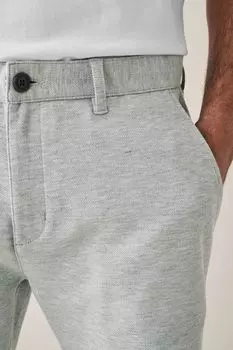 Элегантные шорты чинос из джерси Next, серый