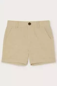 Элегантные шорты-чиносы Monsoon, бежевый