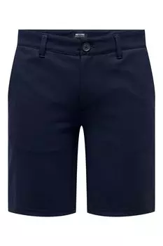 Элегантные шорты из джерси от Only &Sons Only & Sons, синий