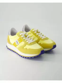 Элегантные туфли на шнуровке BLAUER USA, желтый