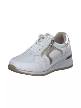 Элегантные туфли на шнуровке Caprice, цвет white/light gold