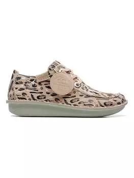 Элегантные туфли на шнуровке Clarks, цвет beige/schwarz